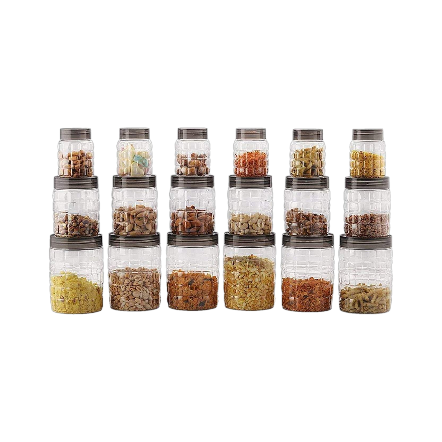 cello Plastic Grocery Container  - 300 ml, 650 ml, 1200 ml