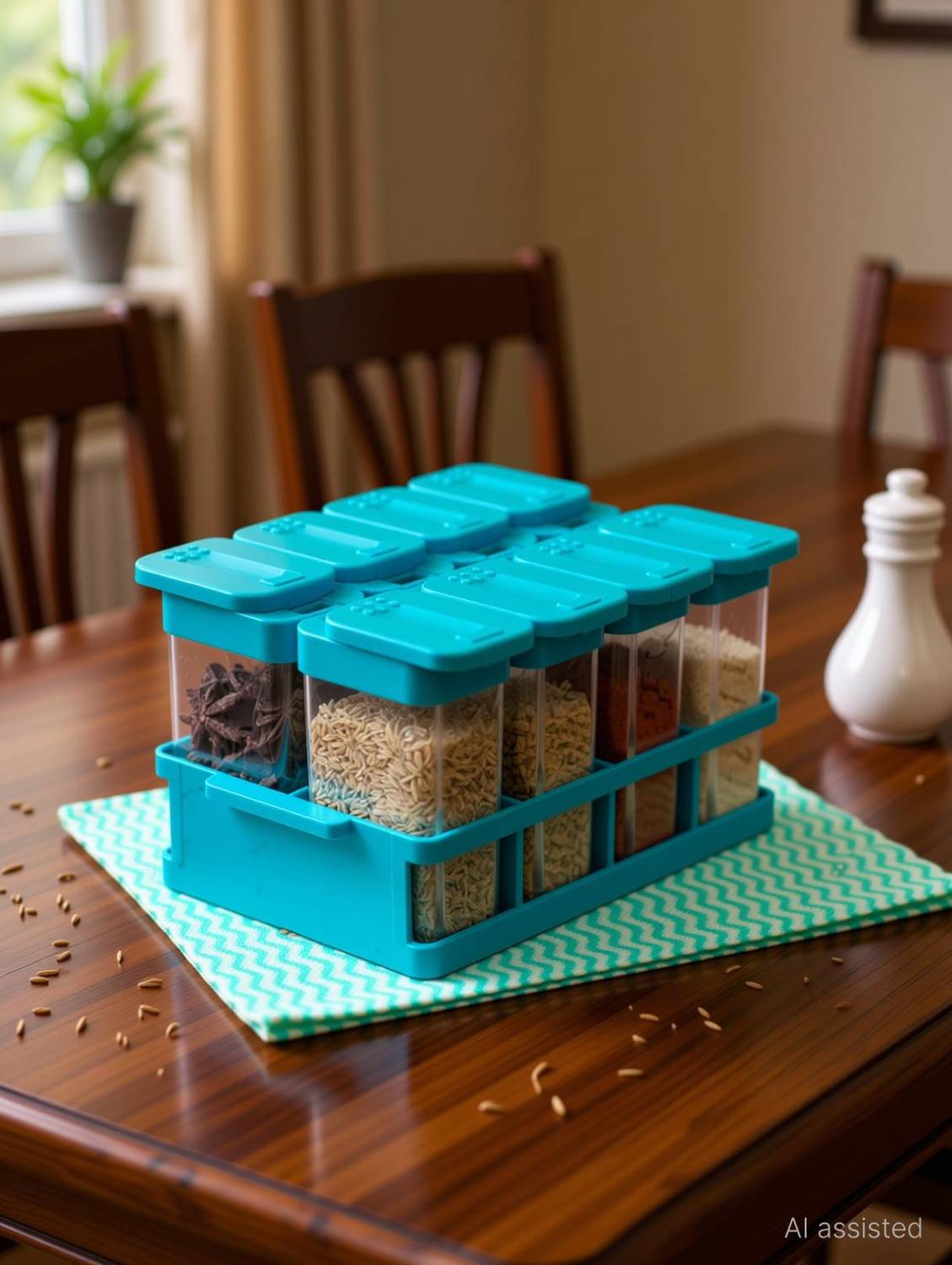 AARANA ENTERPRISE Spice Set Plastic