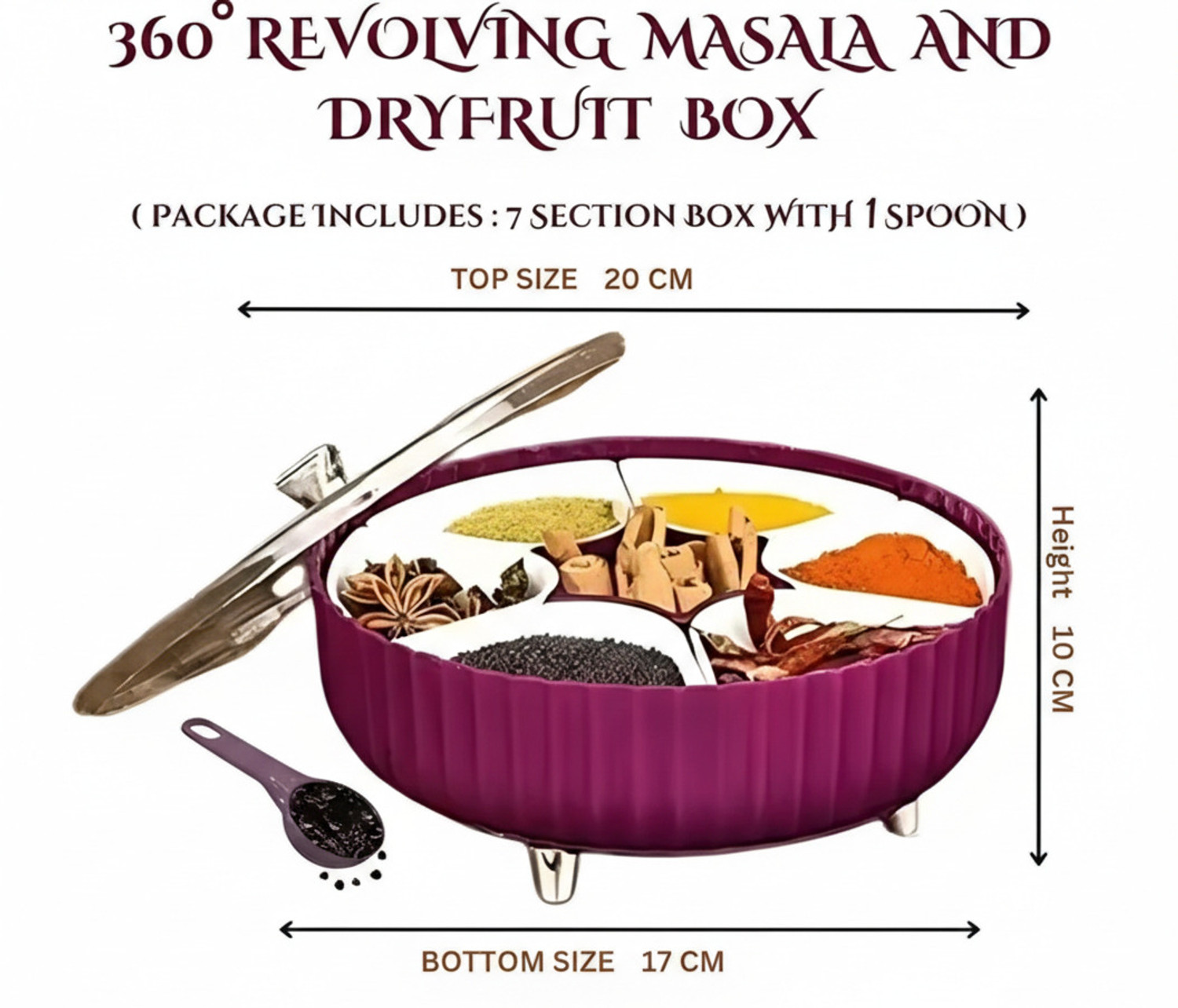 Image of Riddhient Spice Set Plastic