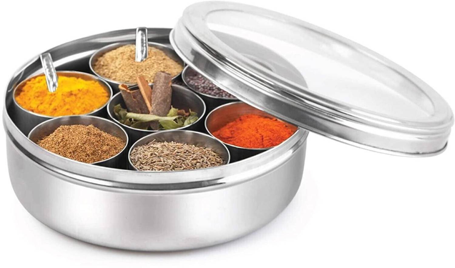cello Spice Set Stainless Steel, Silver Price in India - Buy cello