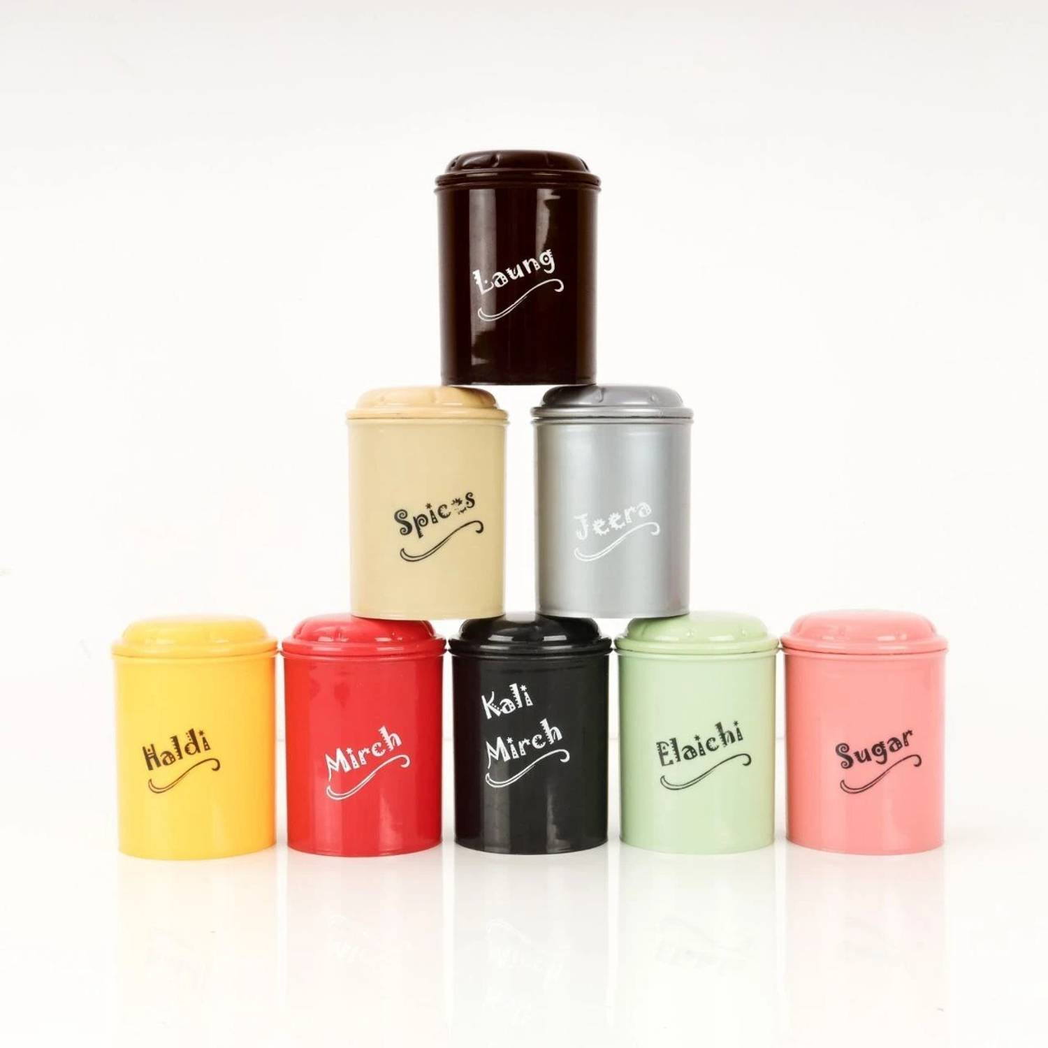 DHANVI ENTERPRISE Spice Set Plastic — Spice Boxes & Masala Dabbas