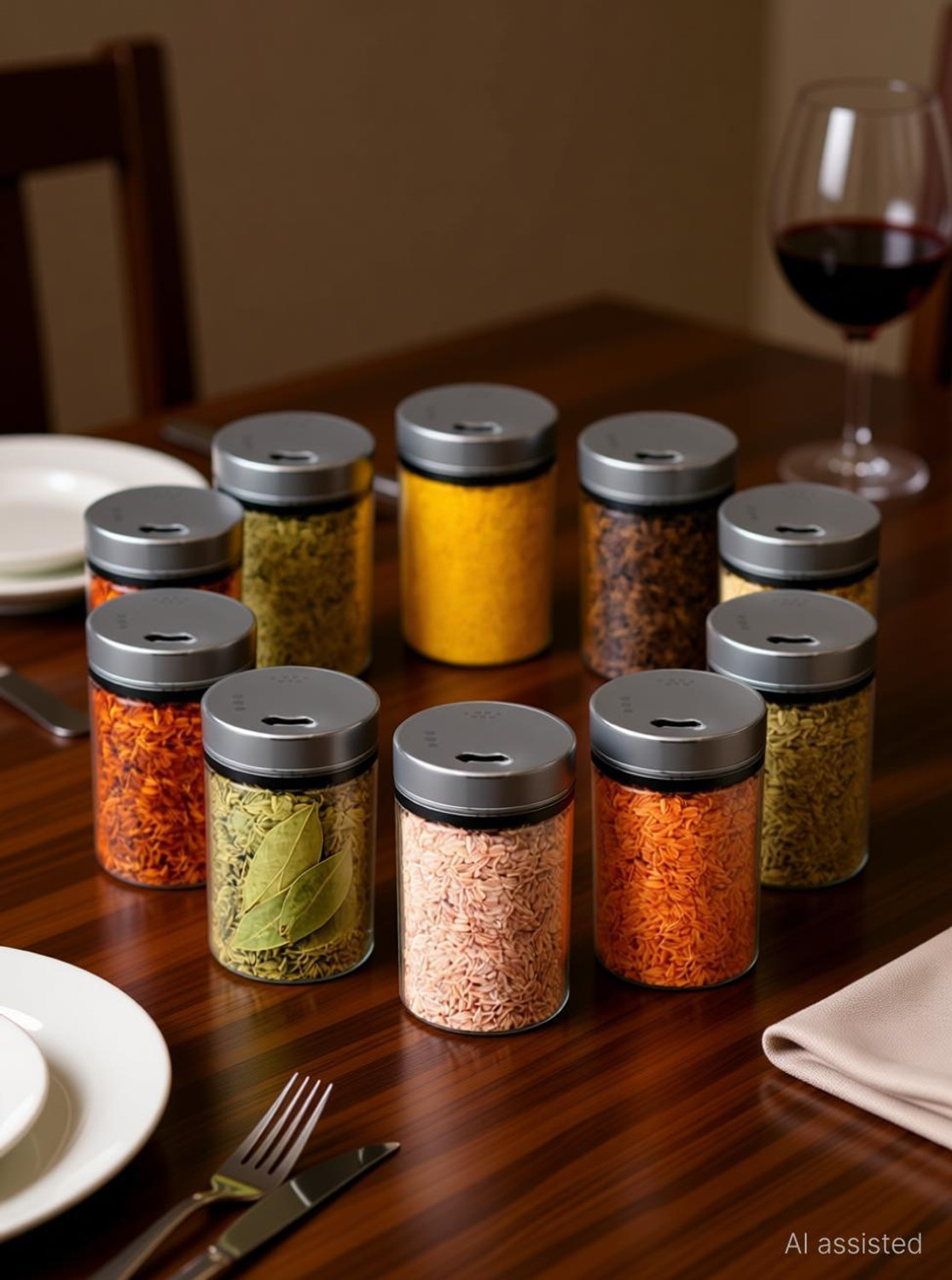 Image of AMBIOUS Salt & Pepper Set Plastic