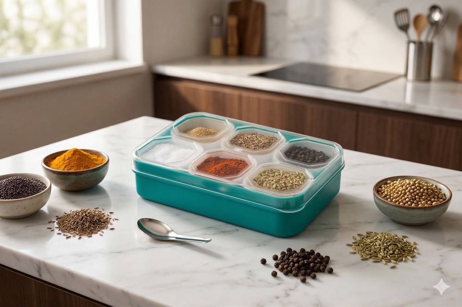 winger Spice Set Plastic — Spice Boxes & Masala Dabbas
