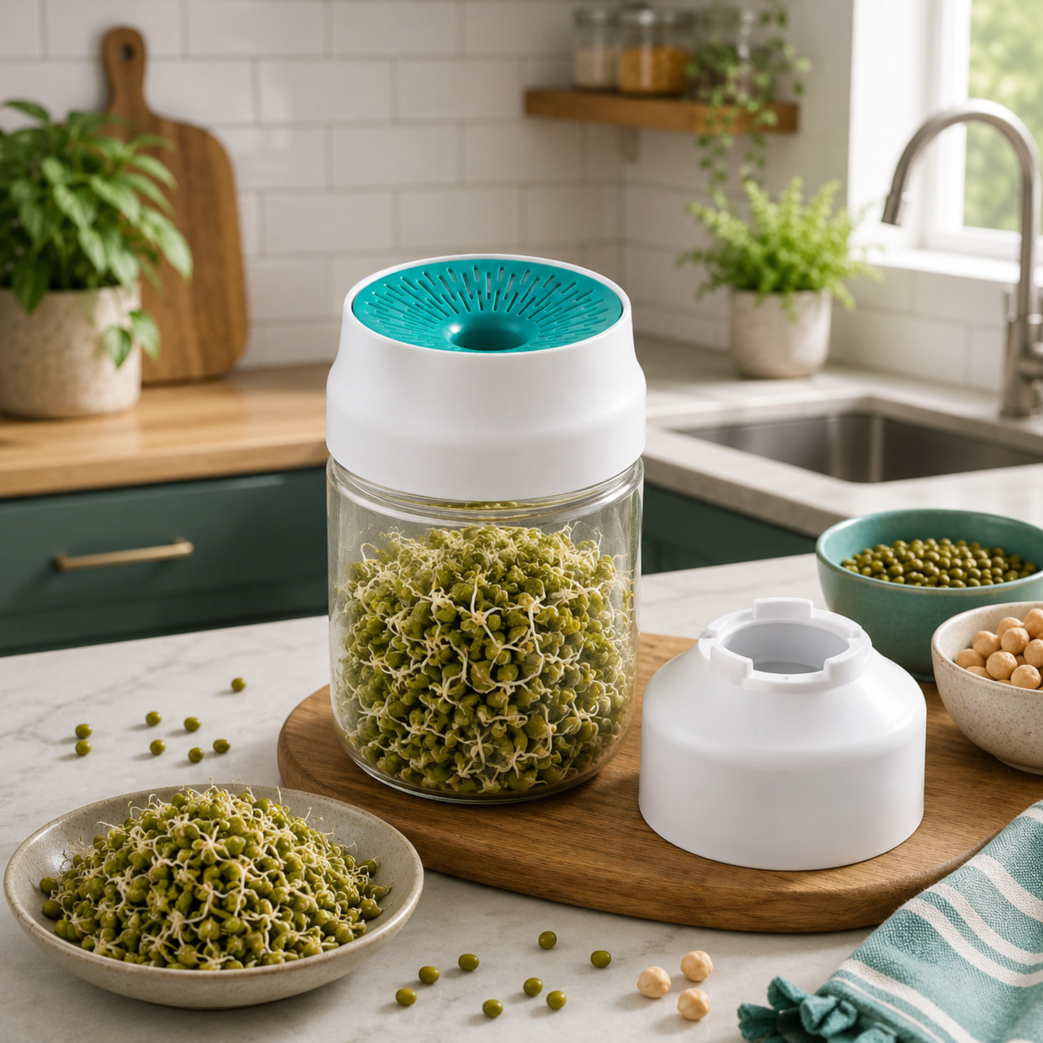 Image of Ipsit Plastic Sprout Maker - 1000 ml