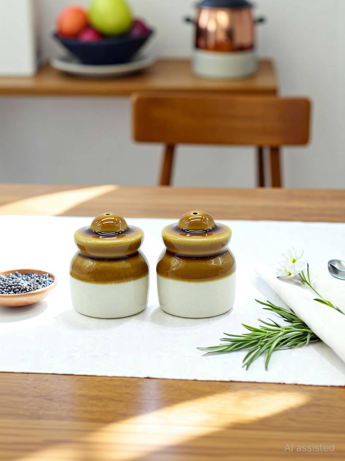 aabco Salt & Pepper Set Ceramic