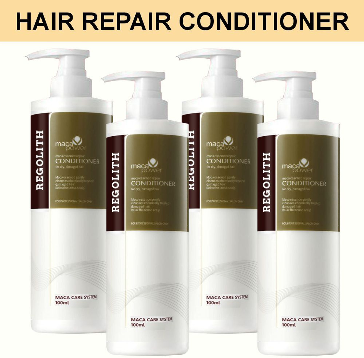 Image of Regolith Maca Power Hair Repair Conditioner for Soft Smooth and Restored Hair