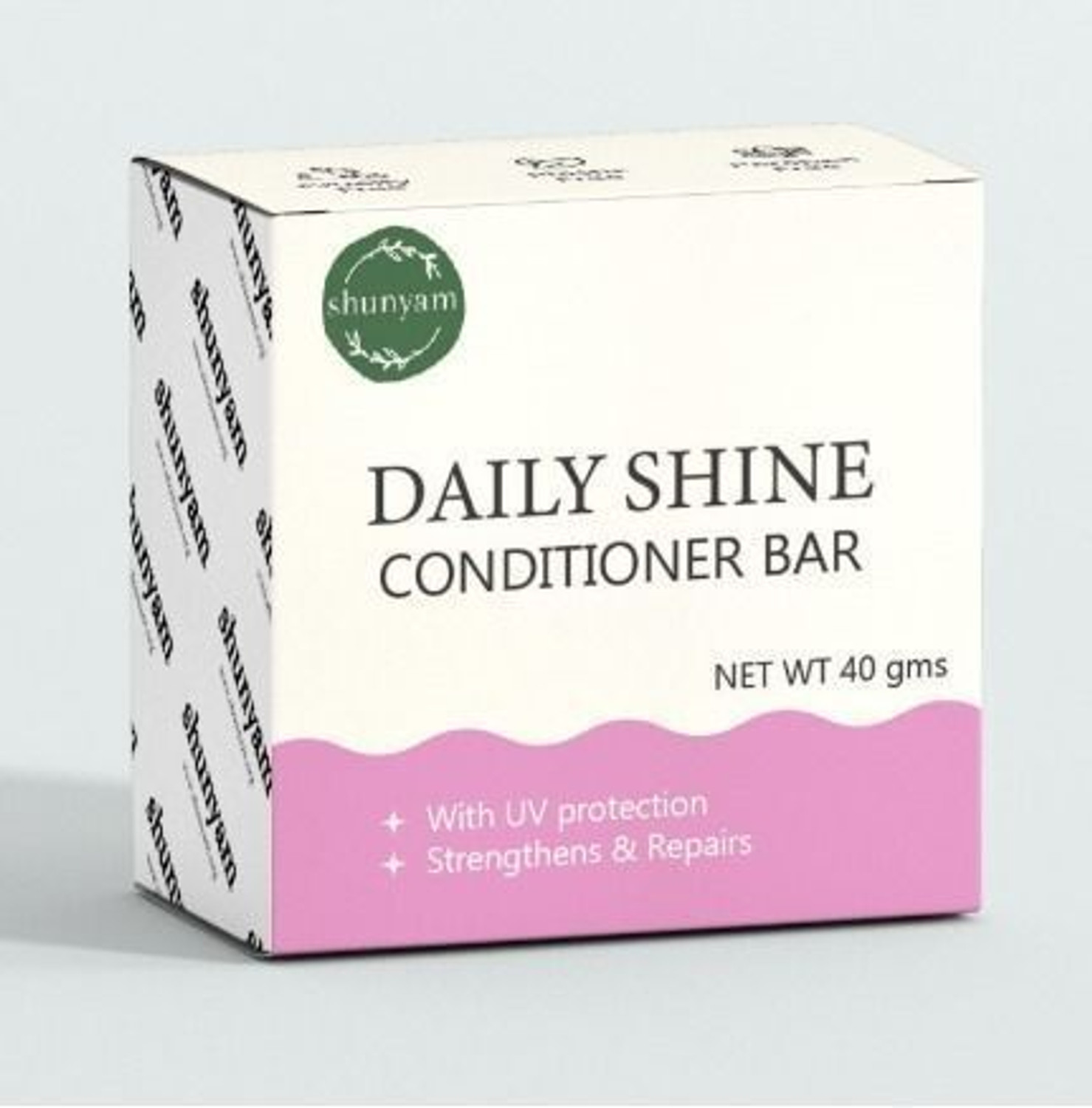 Image of Shunyam Daily Shine Conditioner Bar | Shea , Cocoa & Rosemary for Smooth Frizz-Free Hair