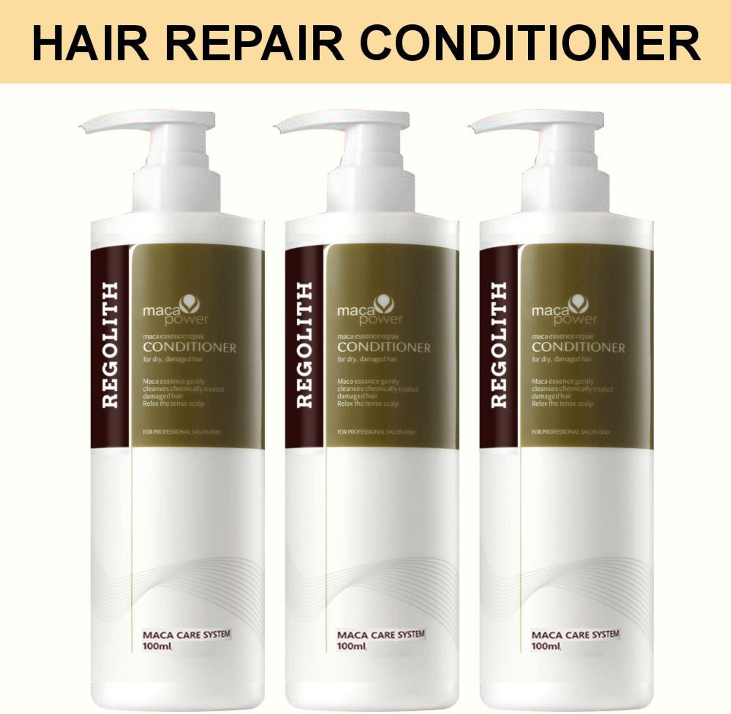Image of Regolith Maca Power Hair Repair Conditioner for Soft Smooth and Restored Hair