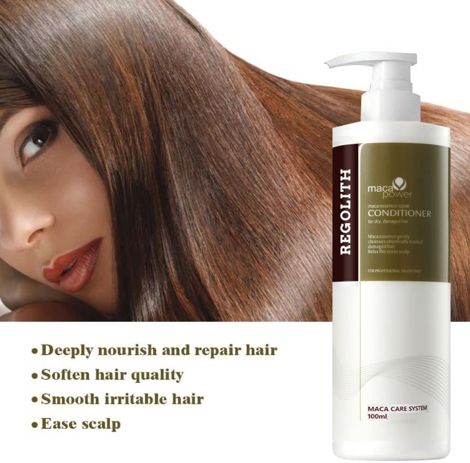 Image of Regolith Maca Power Hair Repair Conditioner for Soft Smooth and Restored Hair