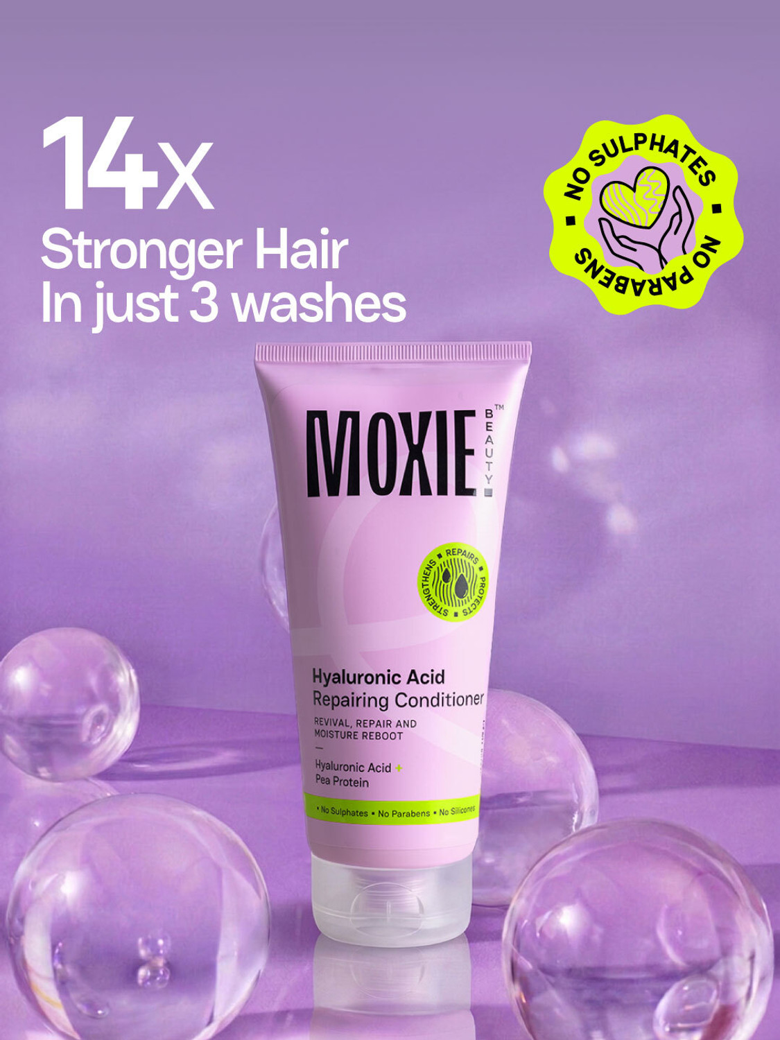 Image of MOXIE BEAUTY Hyaluronic Acid Repairing Conditioner