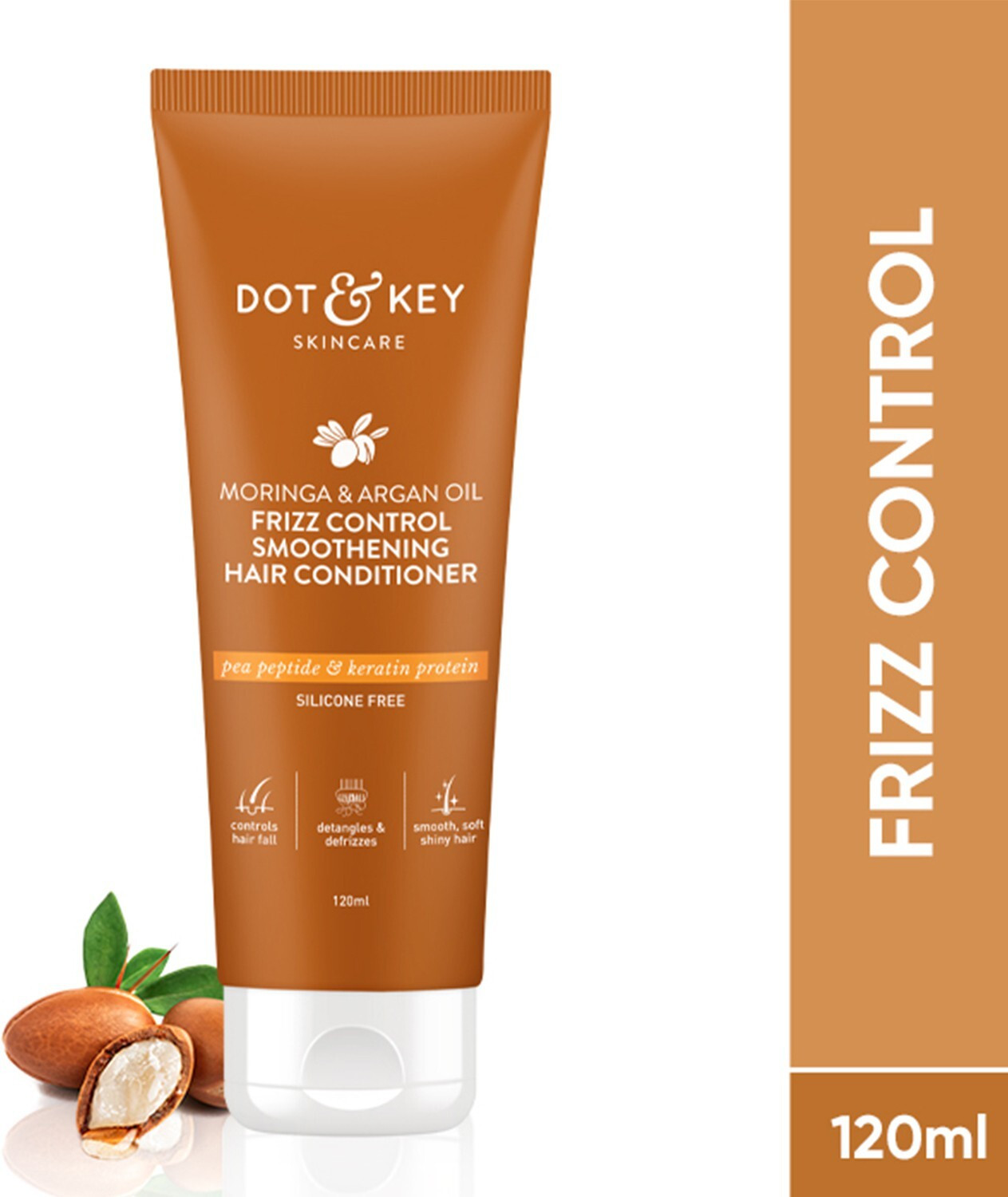 Image of Dot & Key Moringa Argan Frizz Control Smoothing Hair Conditioner