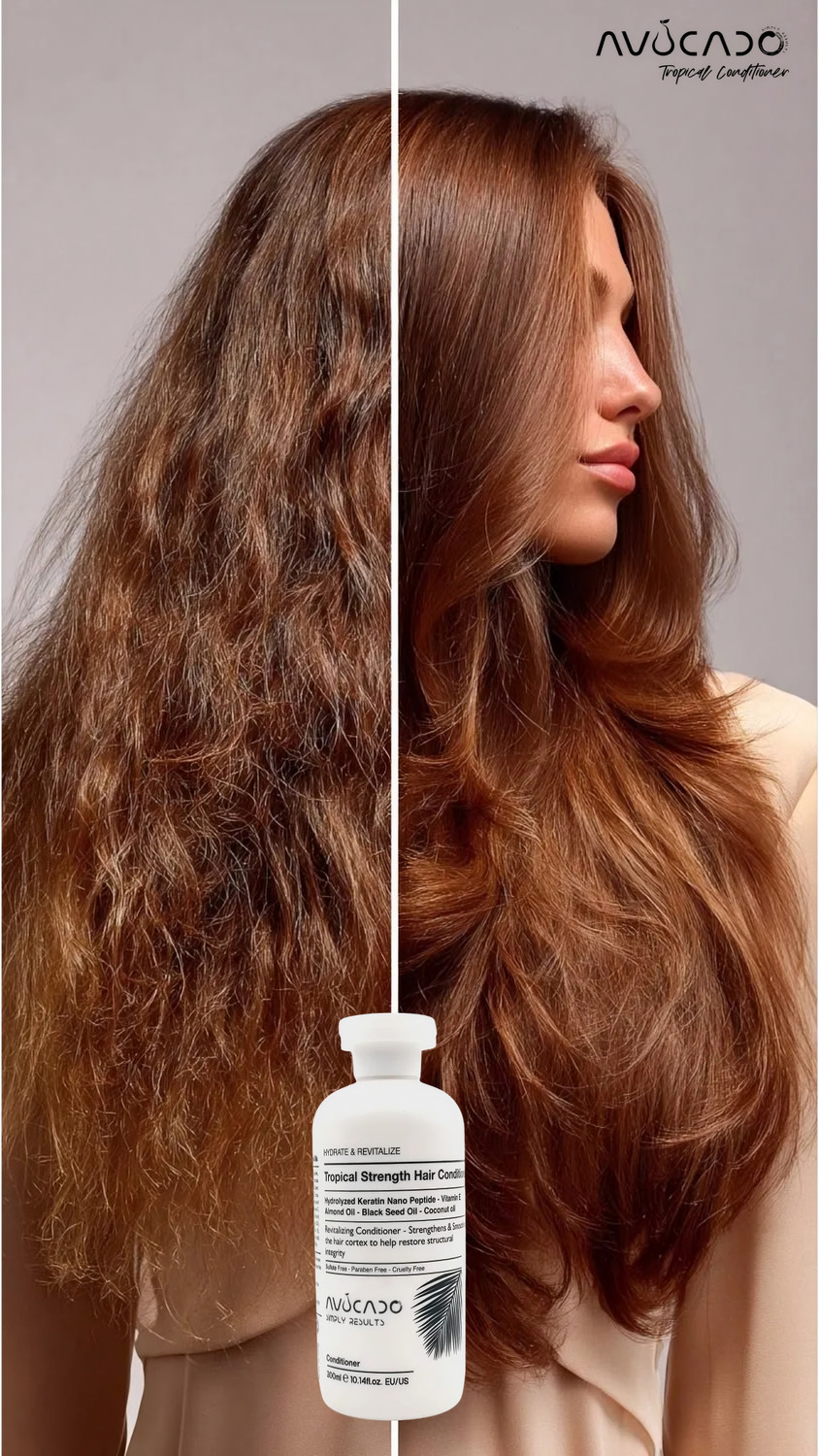 Image of AVOCADO SIMPLY RESULTS TROPICAL STRENGTH HAIR CONDITIONER