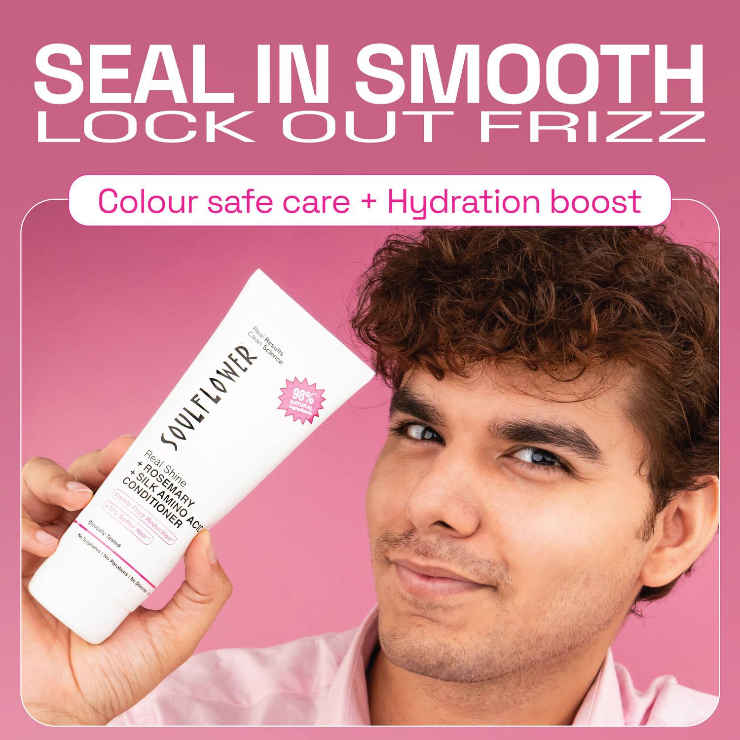 Soulflower Rosemary Argan Conditioner 200ml - Image 3