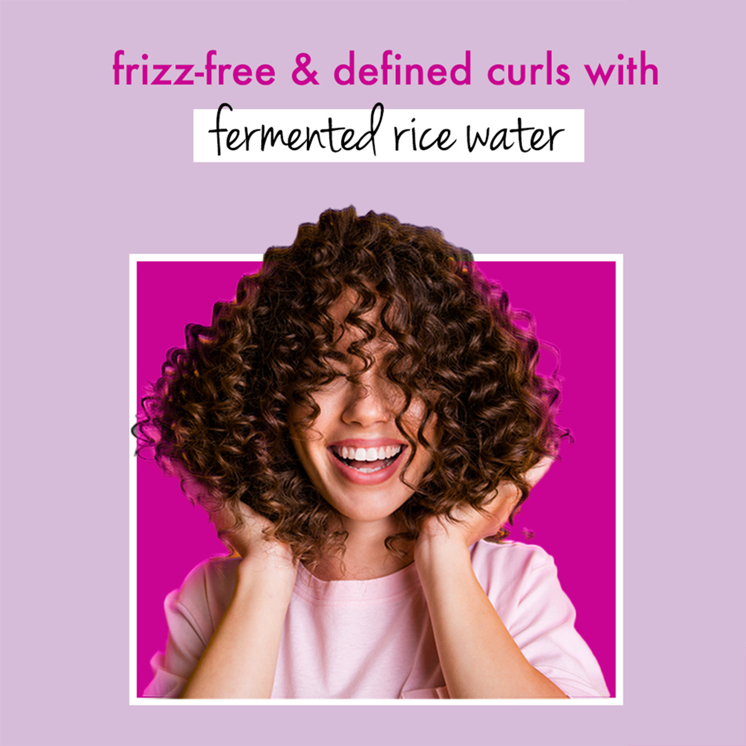 Image of Love Beauty And Planet Rice Water & Angelica Seed Oil Silicone Free Conditioner for curly & wavy hair