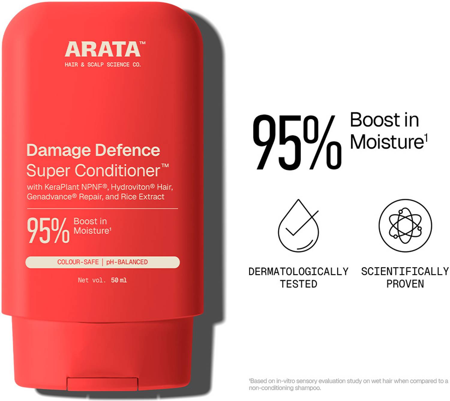 ARATA Super Conditioner with Rice Water | Repairs Damaged Hair | Boosts Moisture