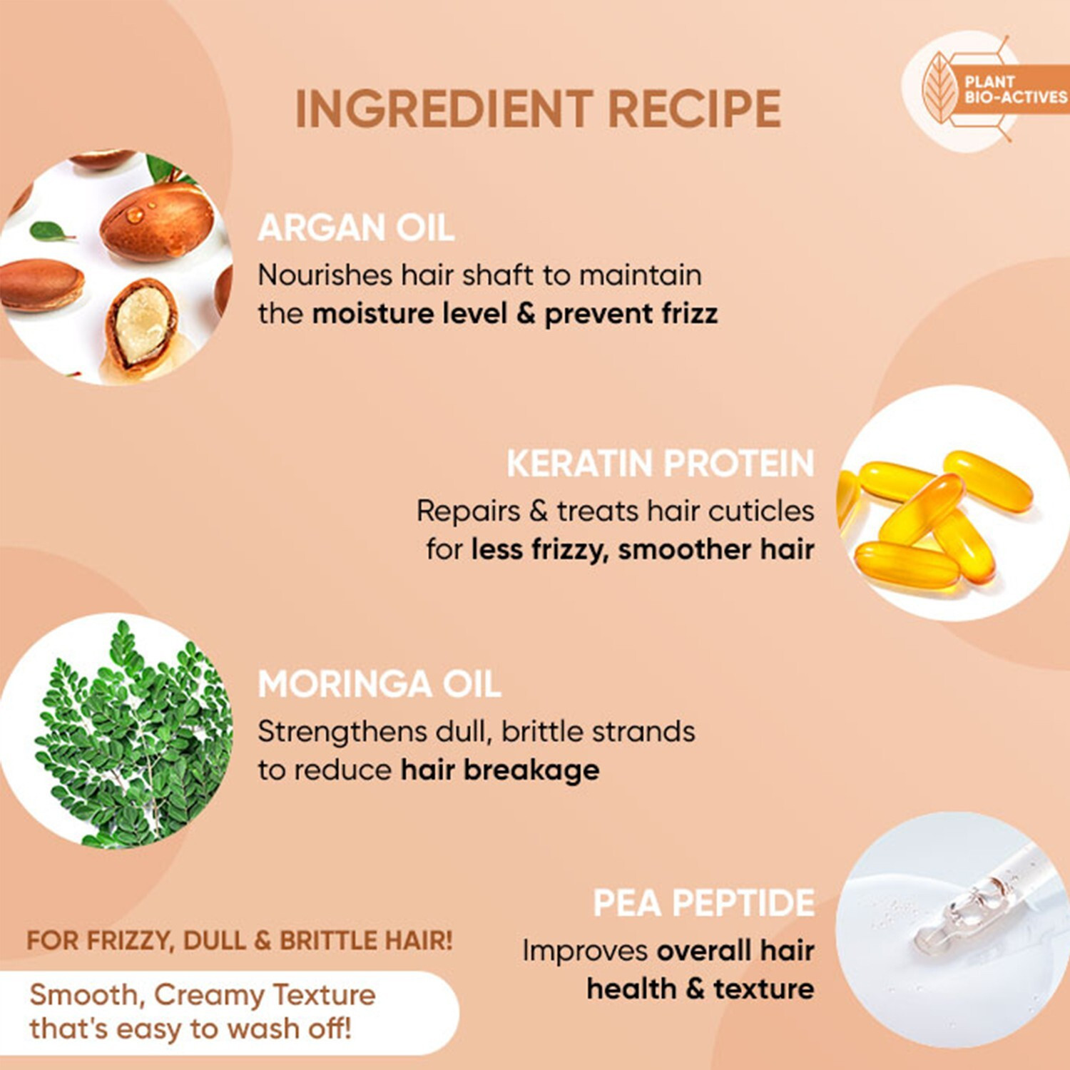 Image of Dot & Key Moringa Argan Frizz Control Smoothing Hair Conditioner