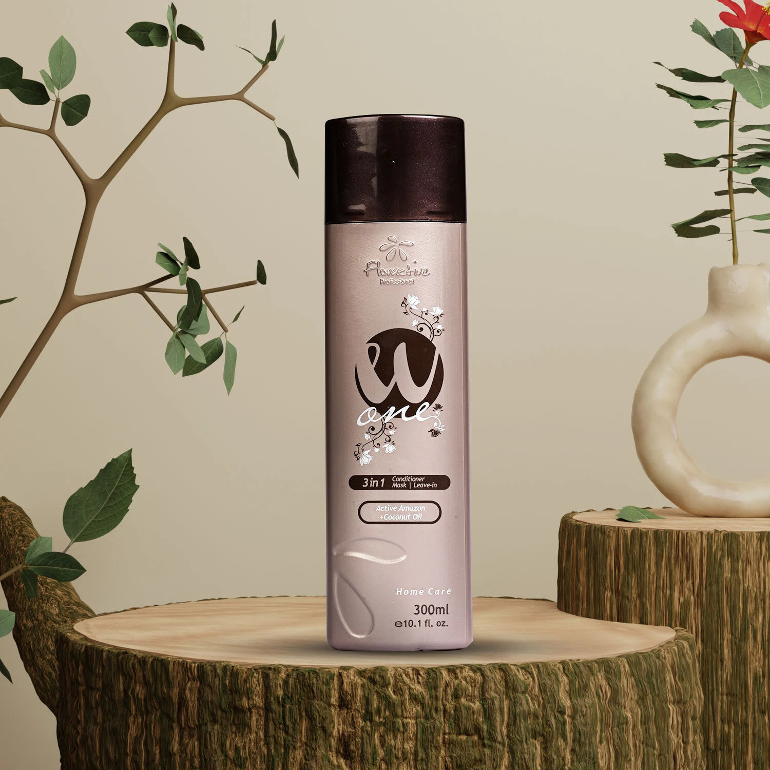 Image of FLORACTIVE PROFISSIONAL W-ONE 3 IN 1 CONDITIONER /MASK /LEAVE-IN (300ML)