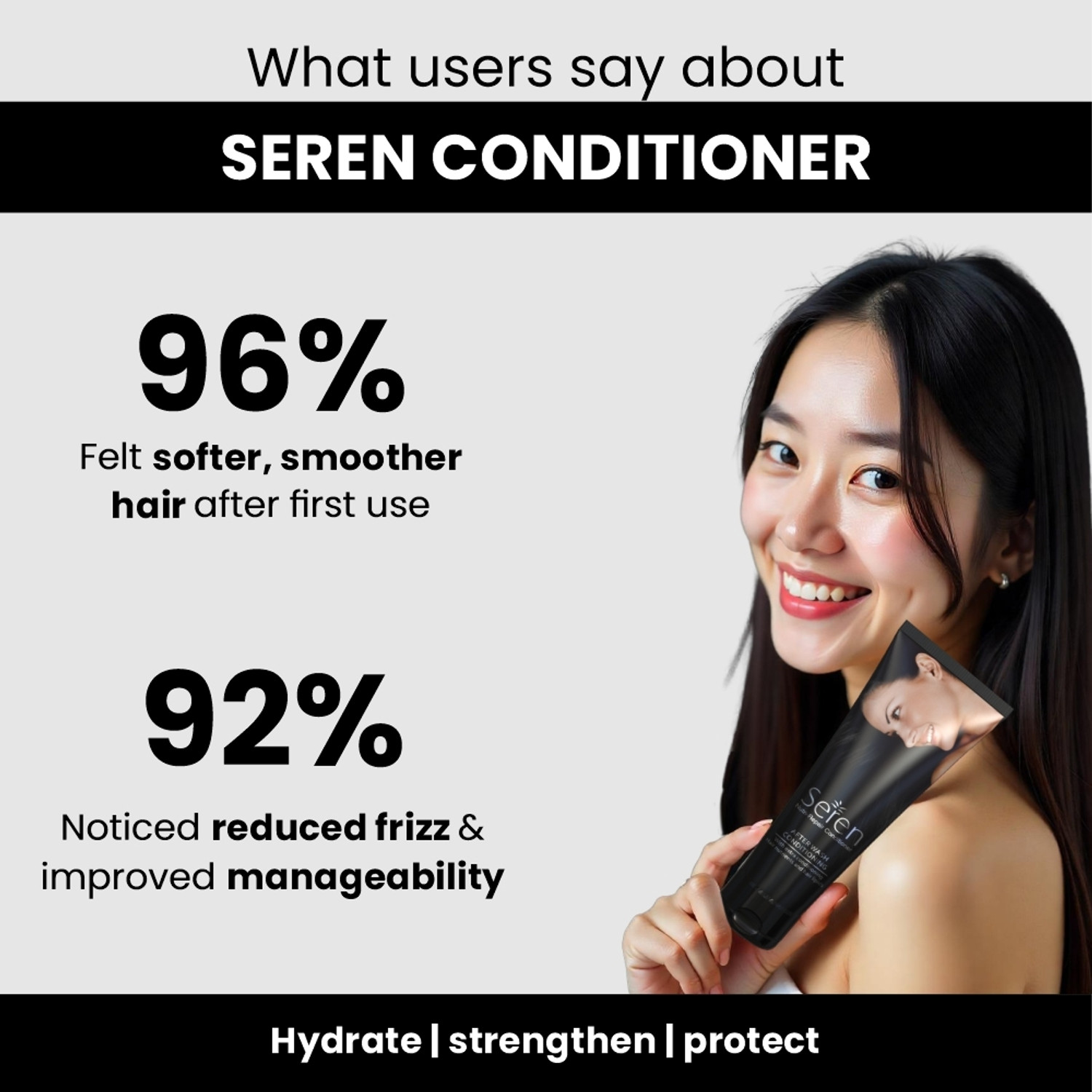 Image of Seren Nutri-Repair Conditioner with Extra Conditioning Nutrients & Lipids