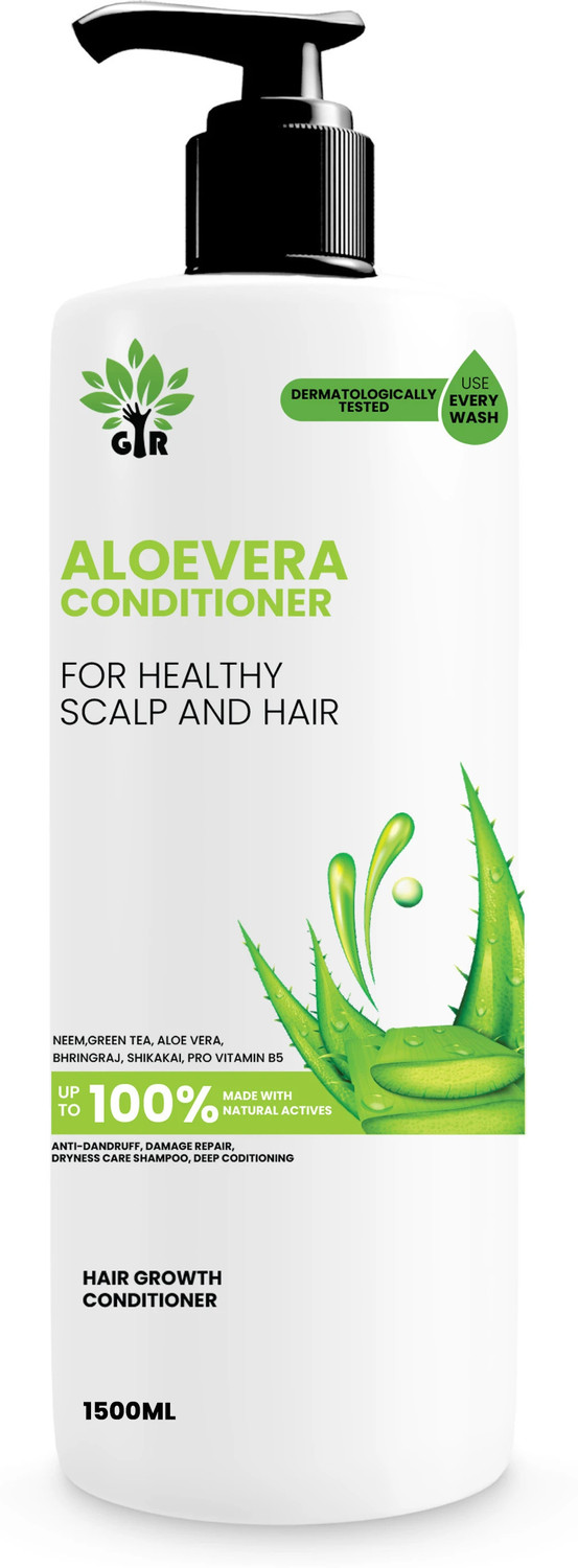 Image of GIR Aloe Vera Conditioner | 1500 ML | Medically Tested Hydrating Care