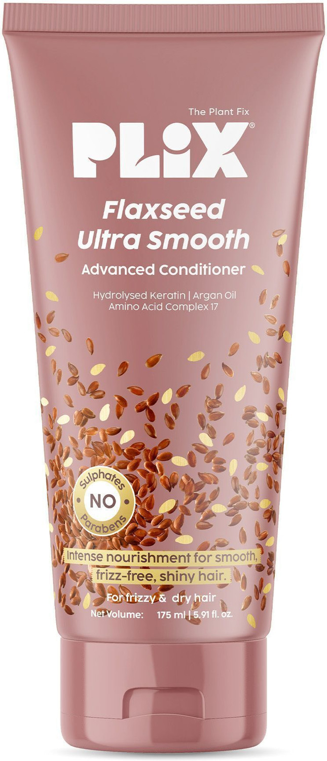 Image of The Plant Fix Plix Flaxseed Ultrasmooth Advanced Conditioner | For Smooth Hair | Controls Frizz