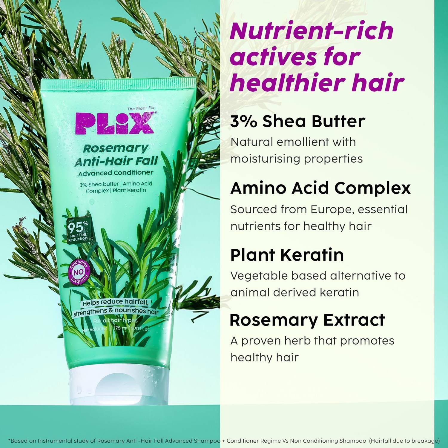 The Plant Fix Rosemary Anti Hair Fall Conditioner - Image 3