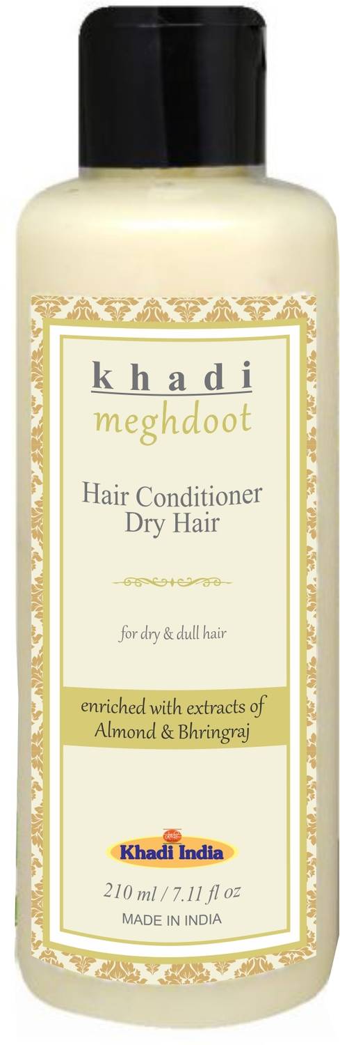 Khadi Meghdoot Dry Hair Conditioner with Almond and Bhringraj - Image 1