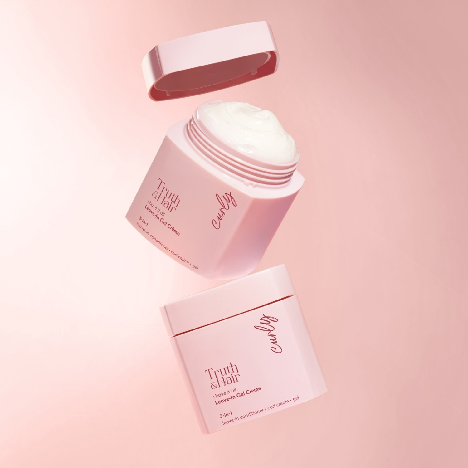 Image of Truth & Hair Curly 3-in-1 Styler | Leave-In Conditioner + Curl Cream + Defining Gel