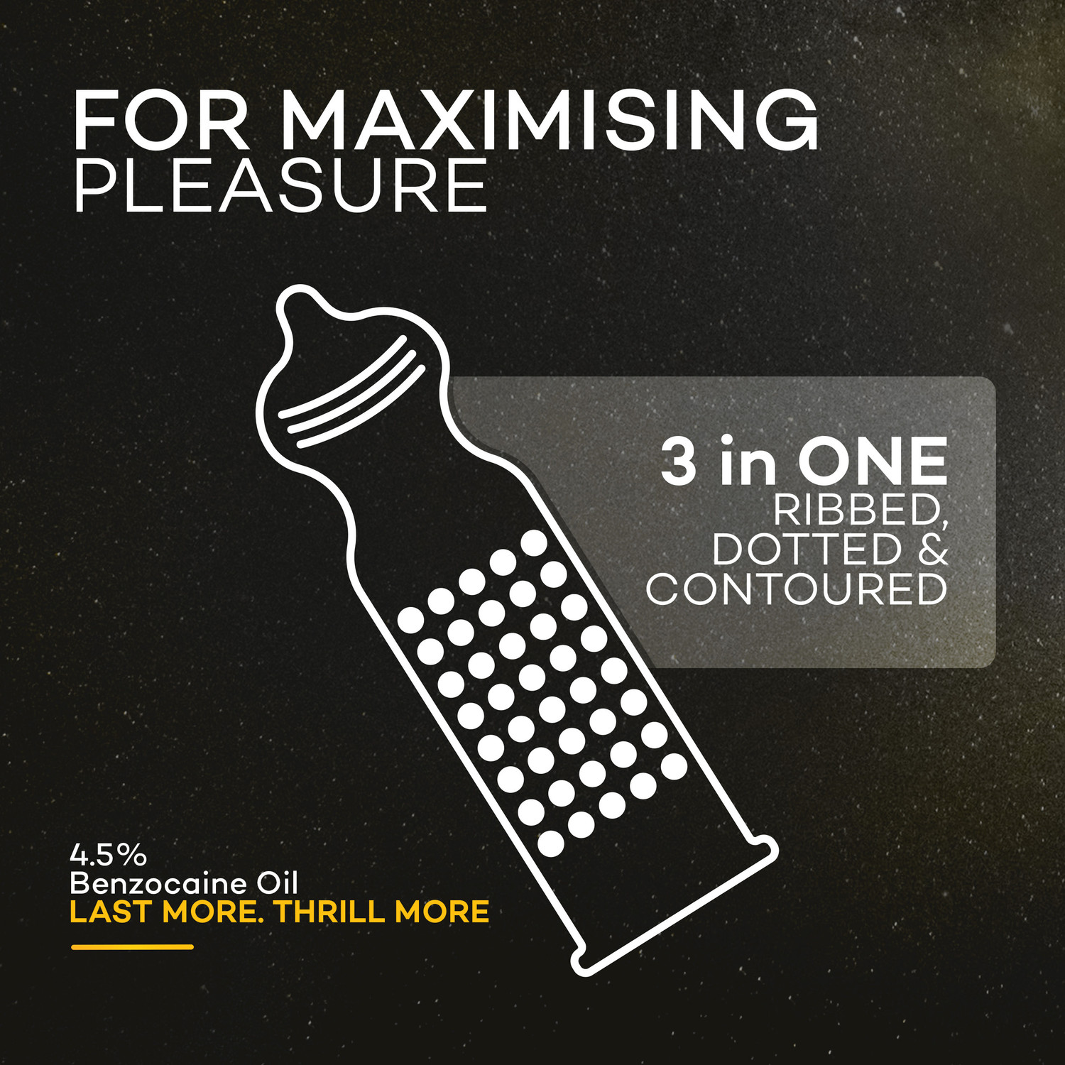 Image of MANFORCE Overtime Pineapple 3in1 (Ribbed, Contour, Dotted) Condoms - 10 Pieces x Pack of 3 Condom (Set of 3, 30 Sheets)