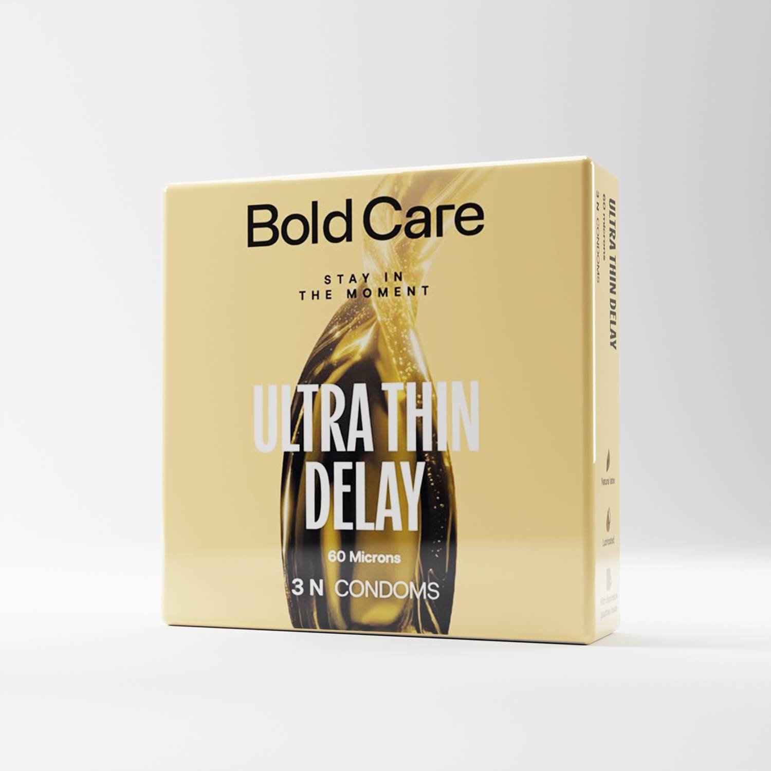 Bold Care Ultra Thin Climax Delay Natural Latex Condom