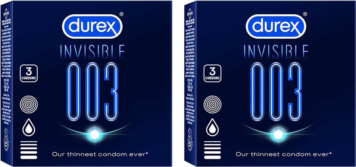 DUREX INVISIBLE 003 Condom Price in India - Buy DUREX INVISIBLE 003 Condom  online at Flipkart.com