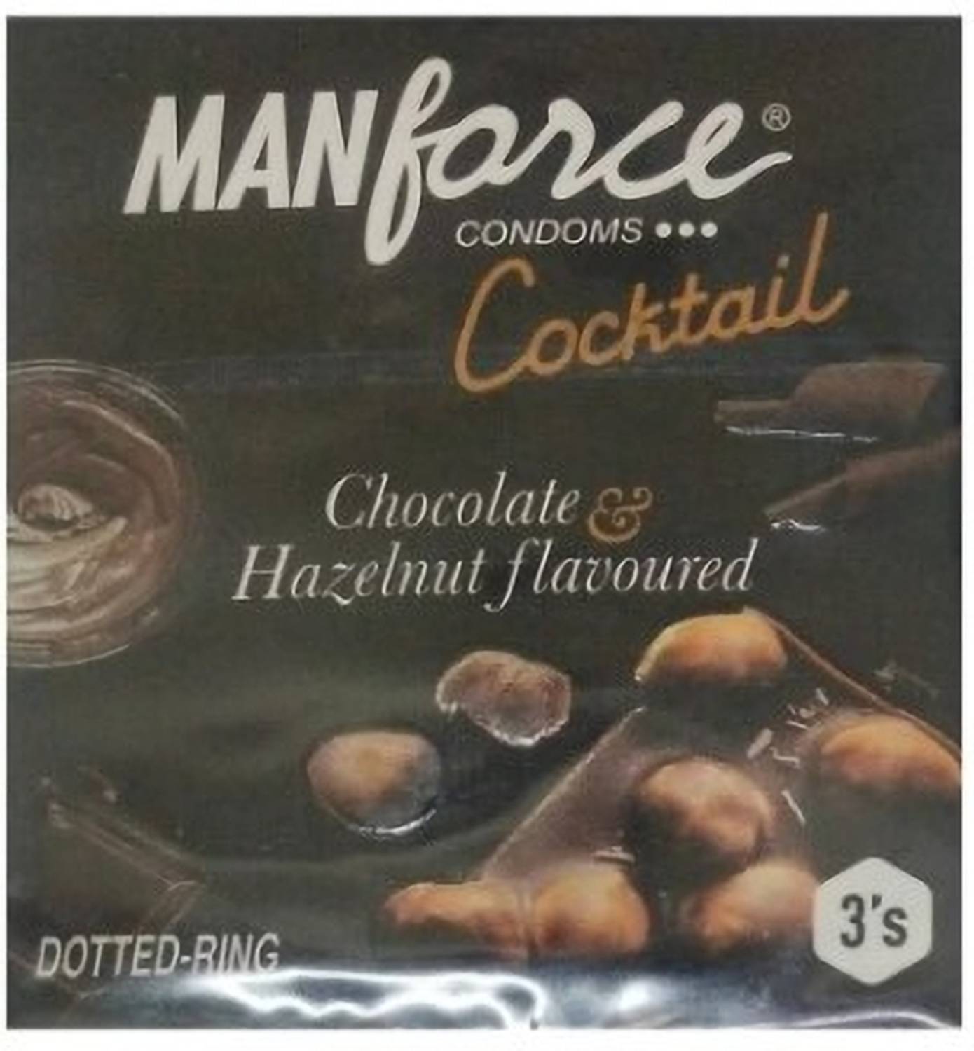 MANKIND Cocktail,Hazlenut and Chocolate Flavour Condom (Set of 4