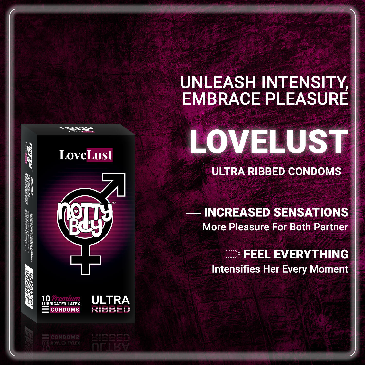Image of NottyBoy Ultra Ribs Extra Ribbed Condom
