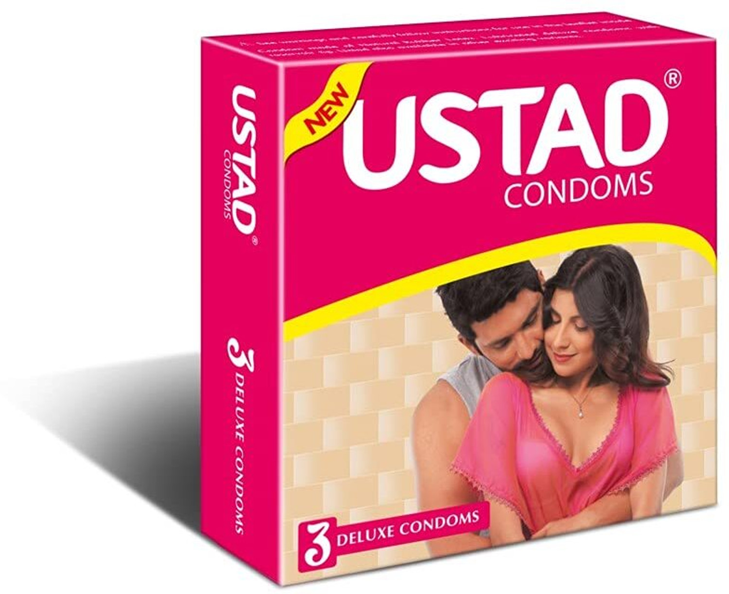 Image of USTAD 3s Deluxe Pack of 84 Condom