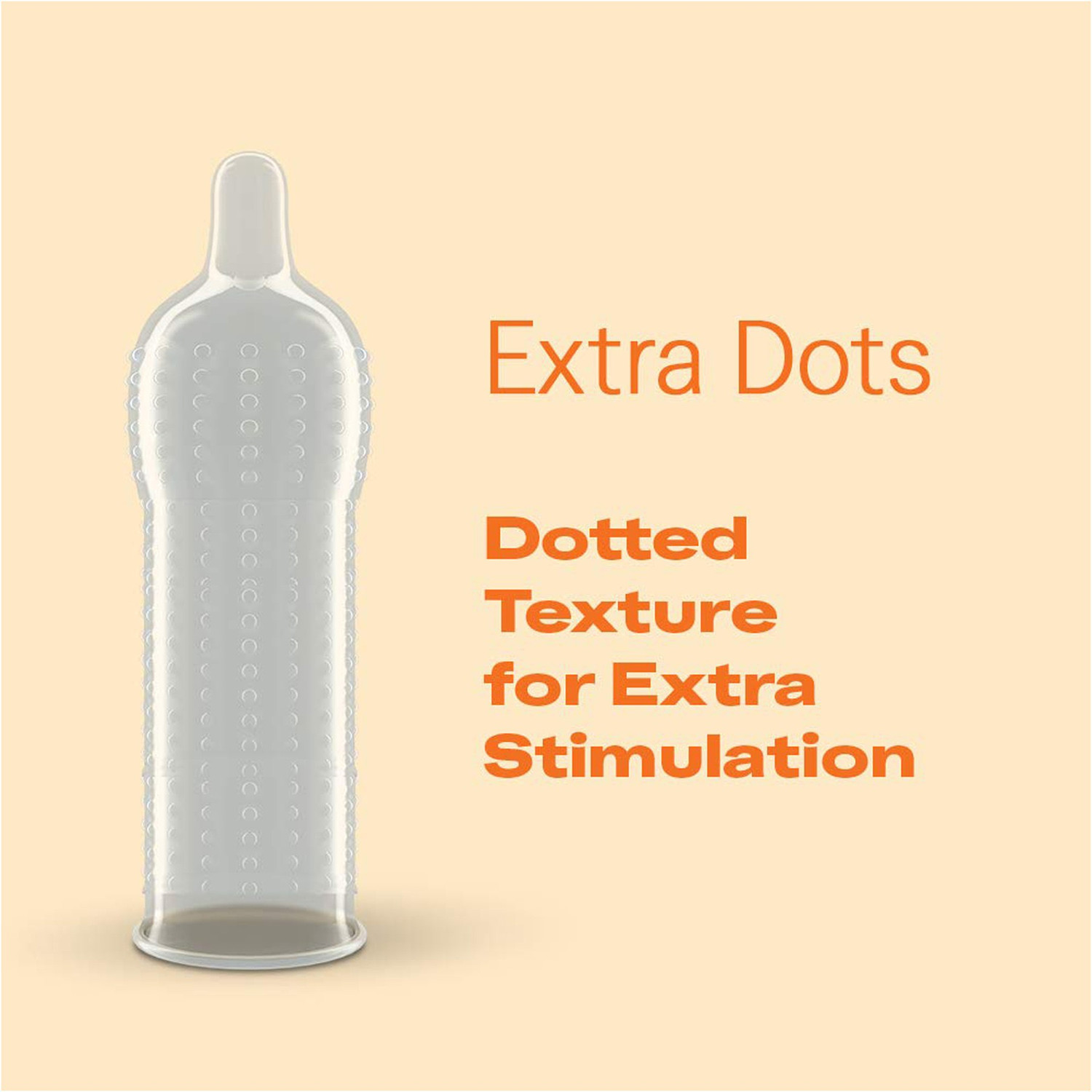 Image of DUREX Extra Dots Condom