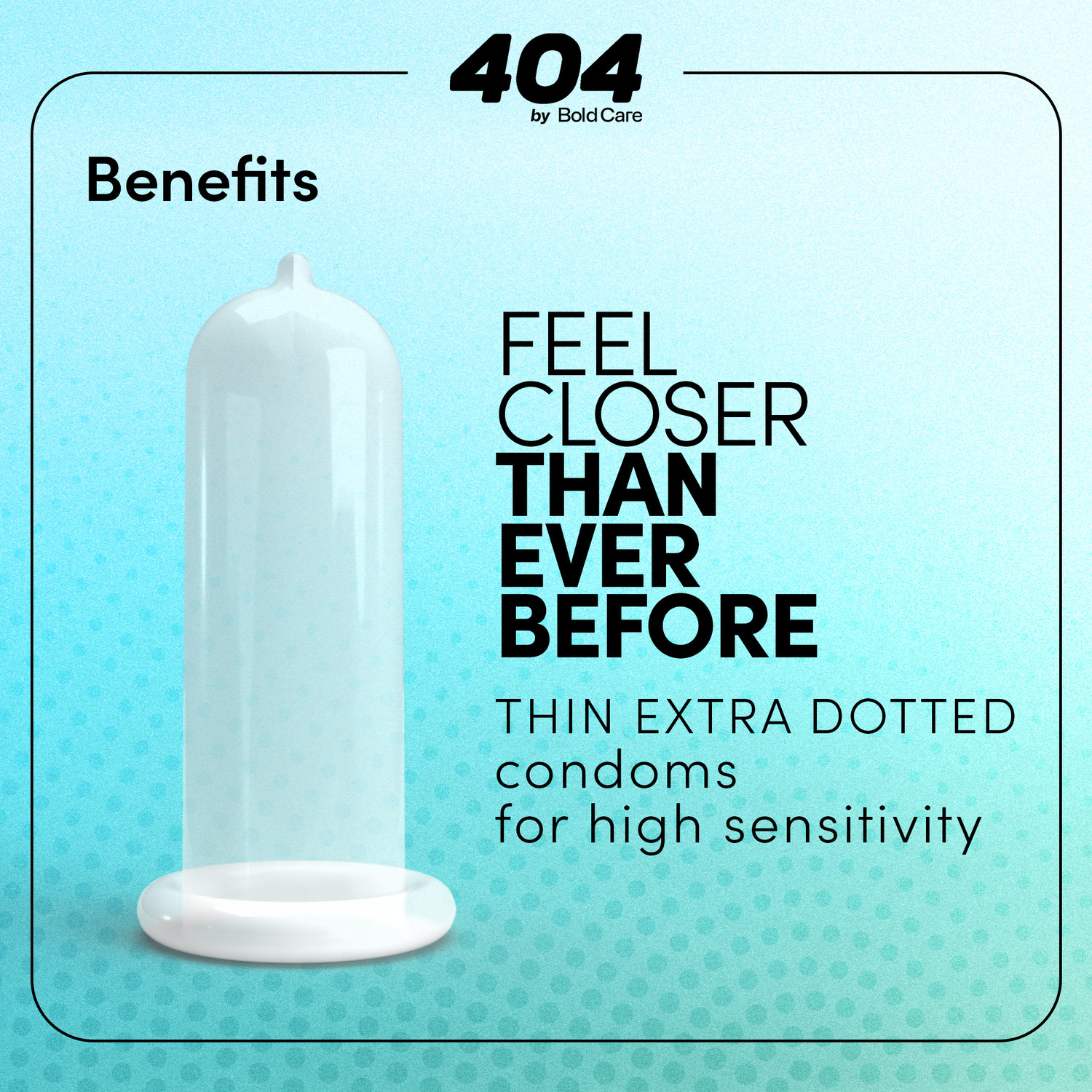 Image of Bold Care 404 Extra Dots Condoms for Men - Elevate Pleasure with Every Touch Condom