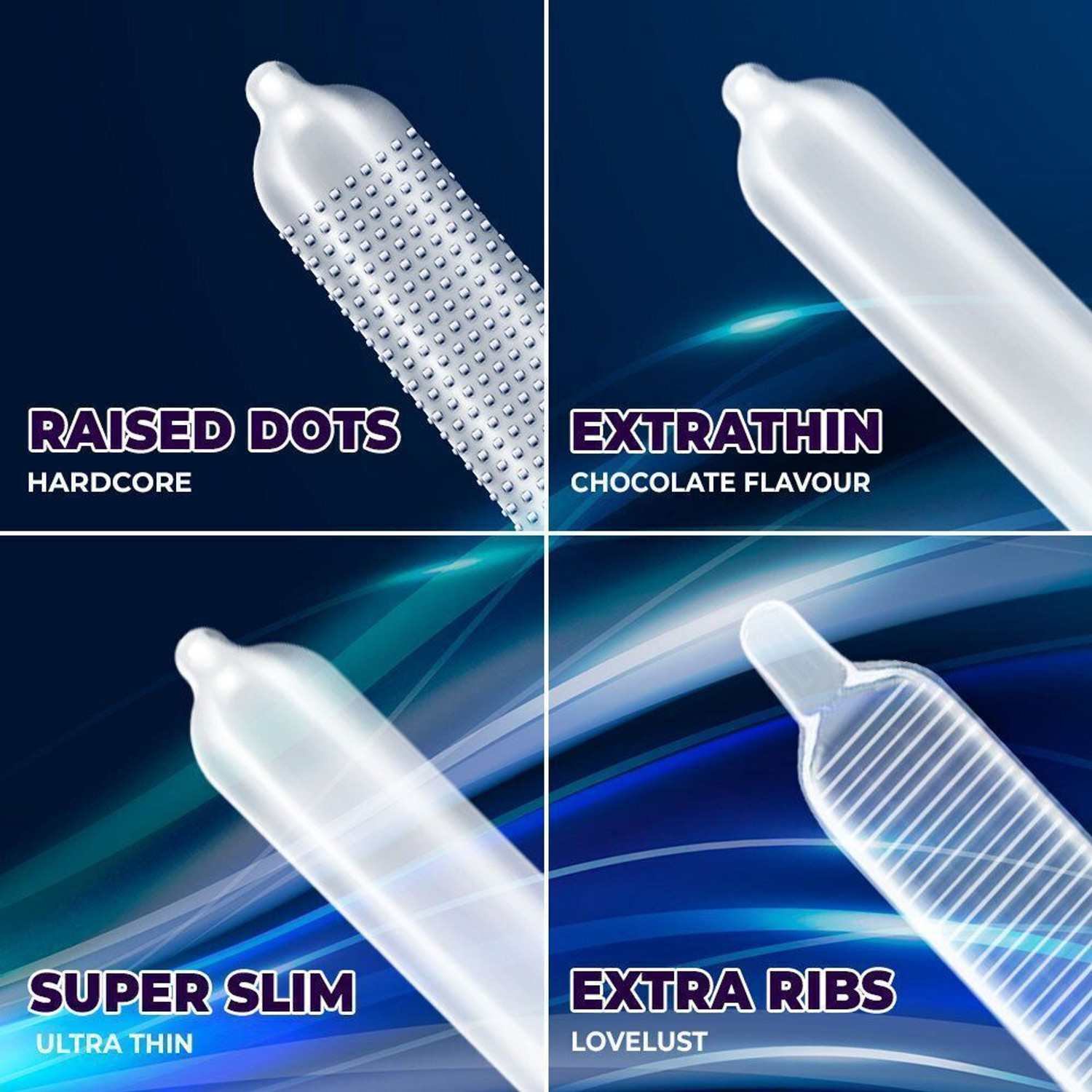 Image of NottyBoy Multi Combo Honeymoon Pack Condom
