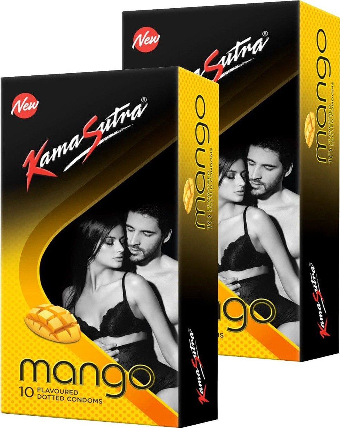 Image of Kamasutra MANGO Flavour Condom Condom