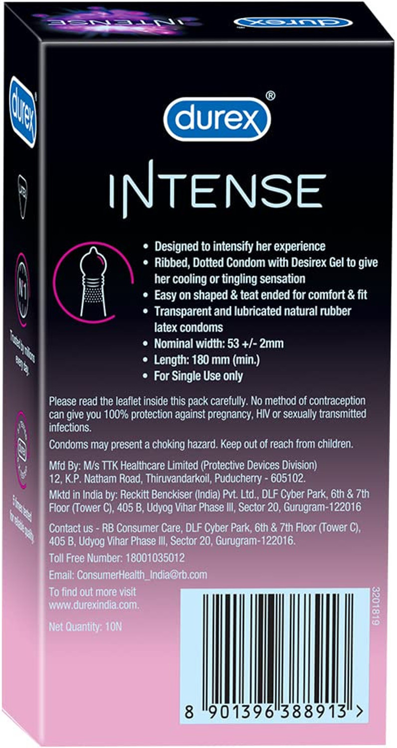 Image of DUREX Intense Condom Condom