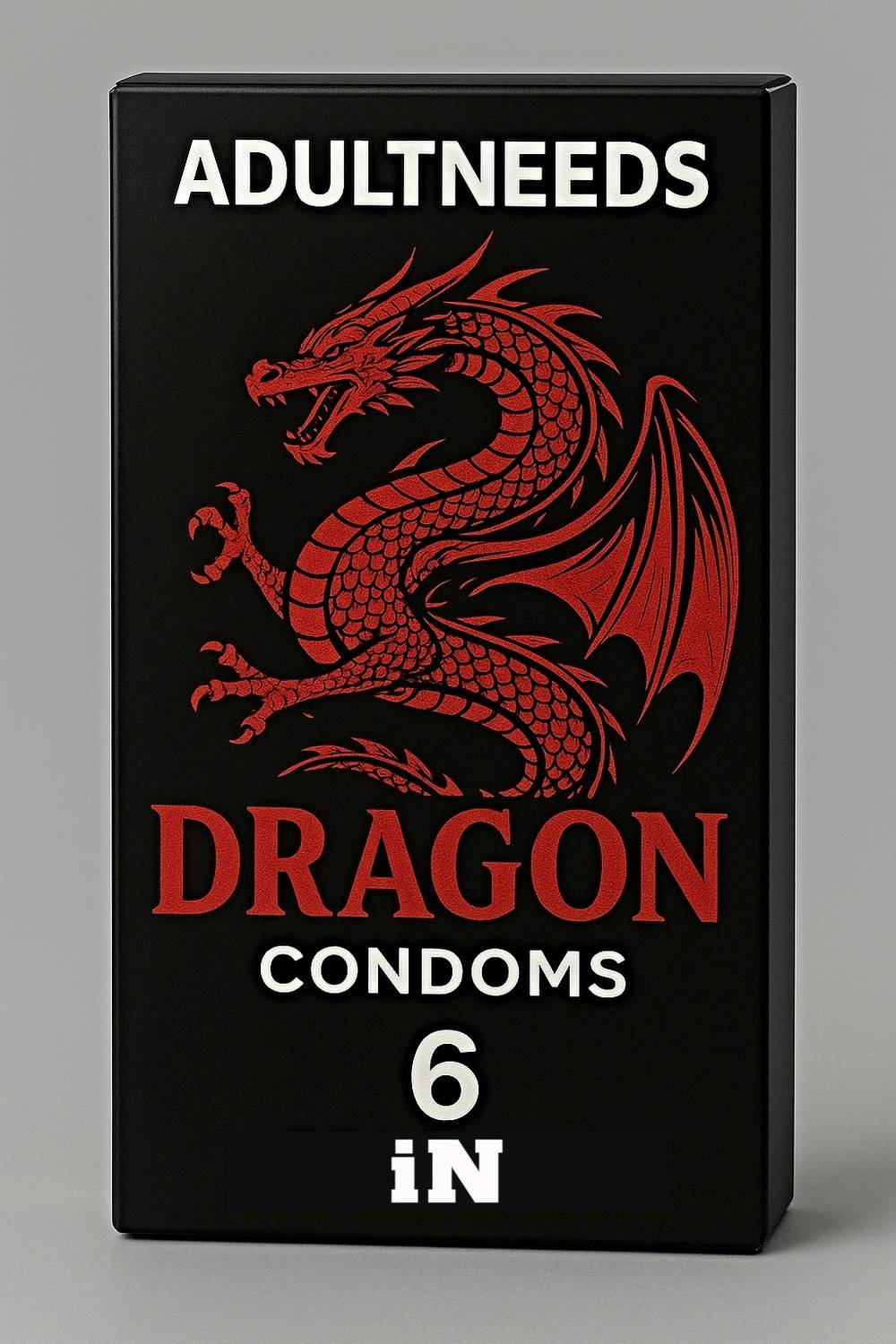Adultsneed ADNS 6inch ultra smooth Dragen condom Condom