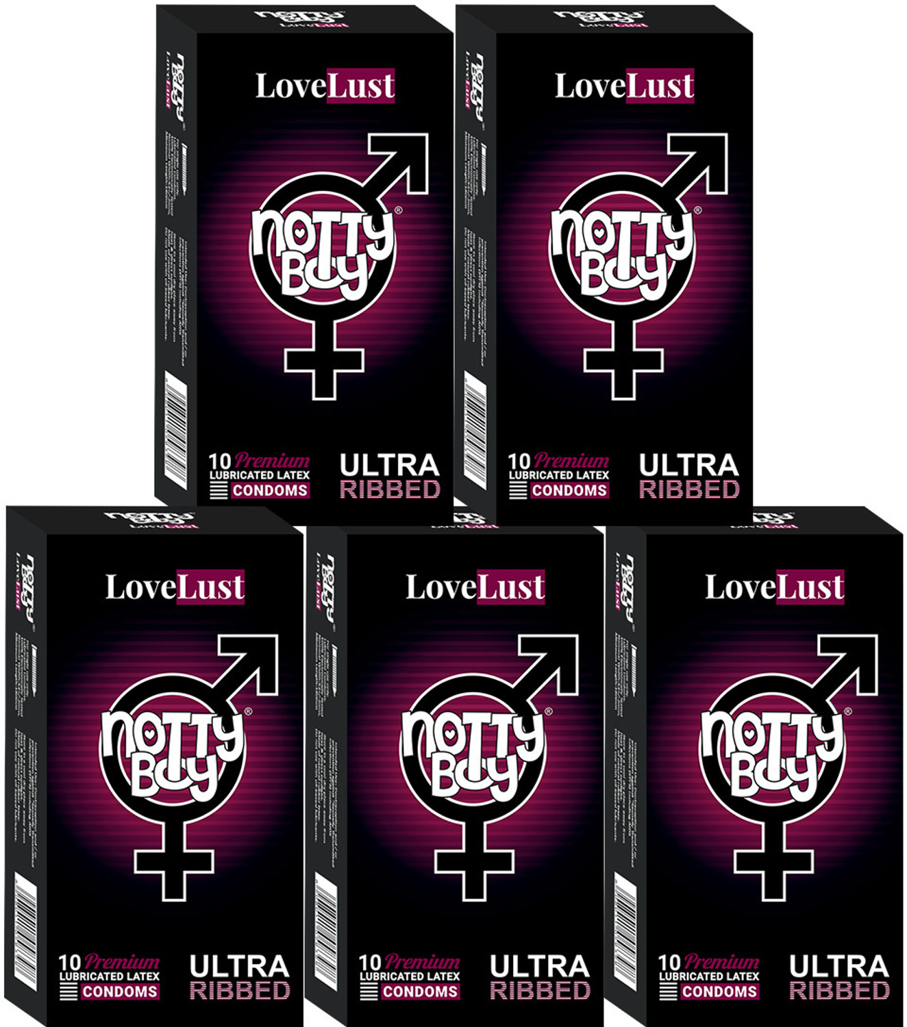Image of NottyBoy Ultra Ribs Extra Ribbed Condom