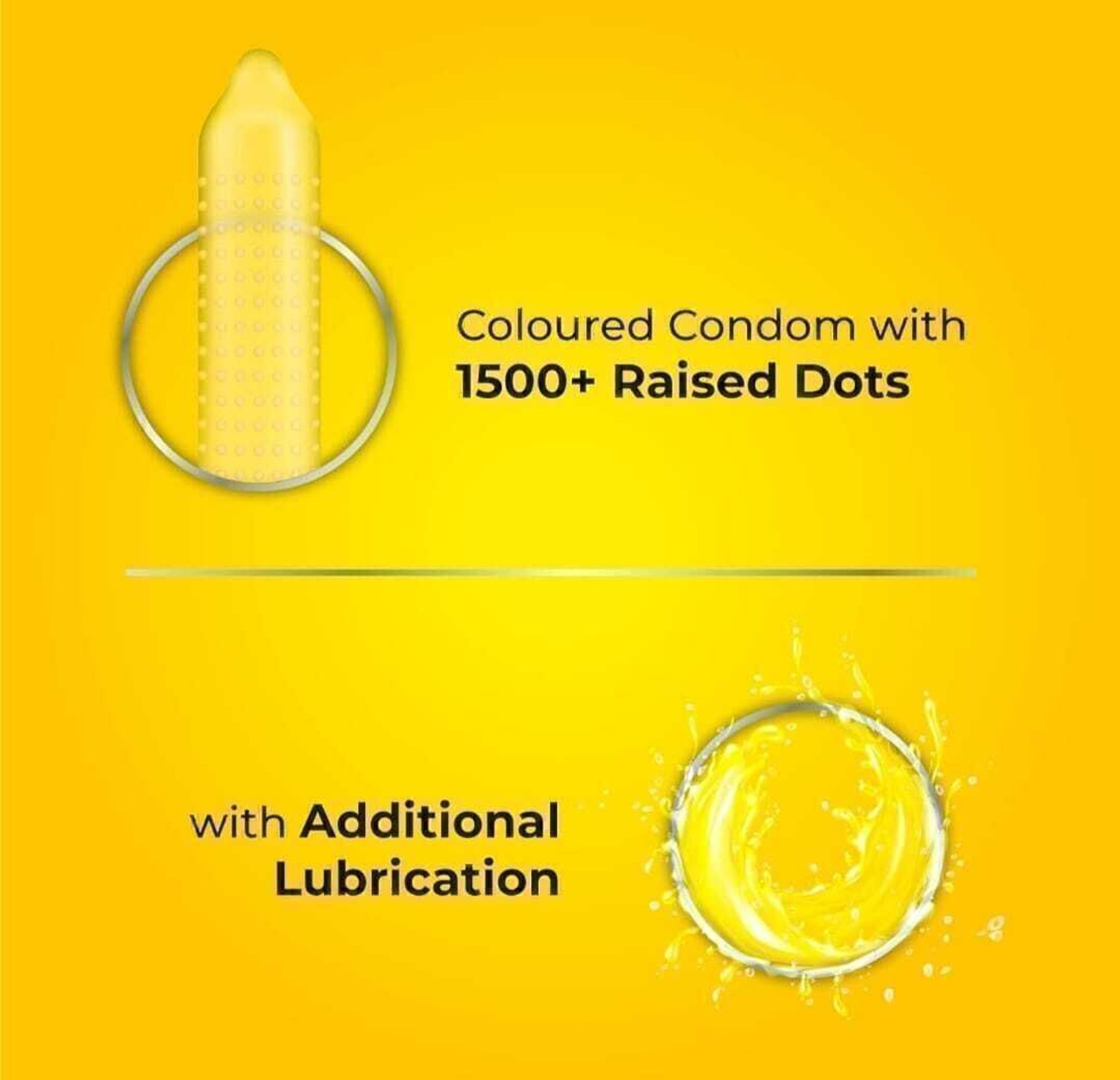 Image of SKORE Banana Flavour / 1500+ Dotted Condom