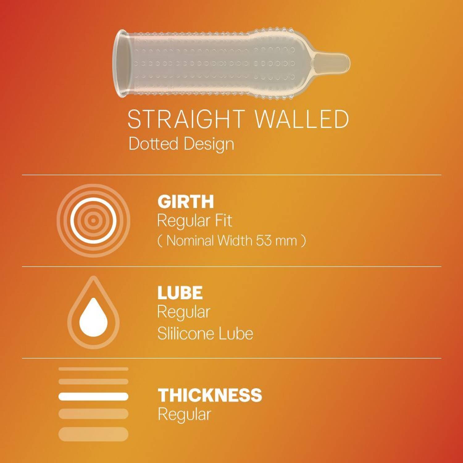 DUREX Extra Dots & Extra Time� For Men, ribbed with lubricant, rubber latex Condom - Image 4