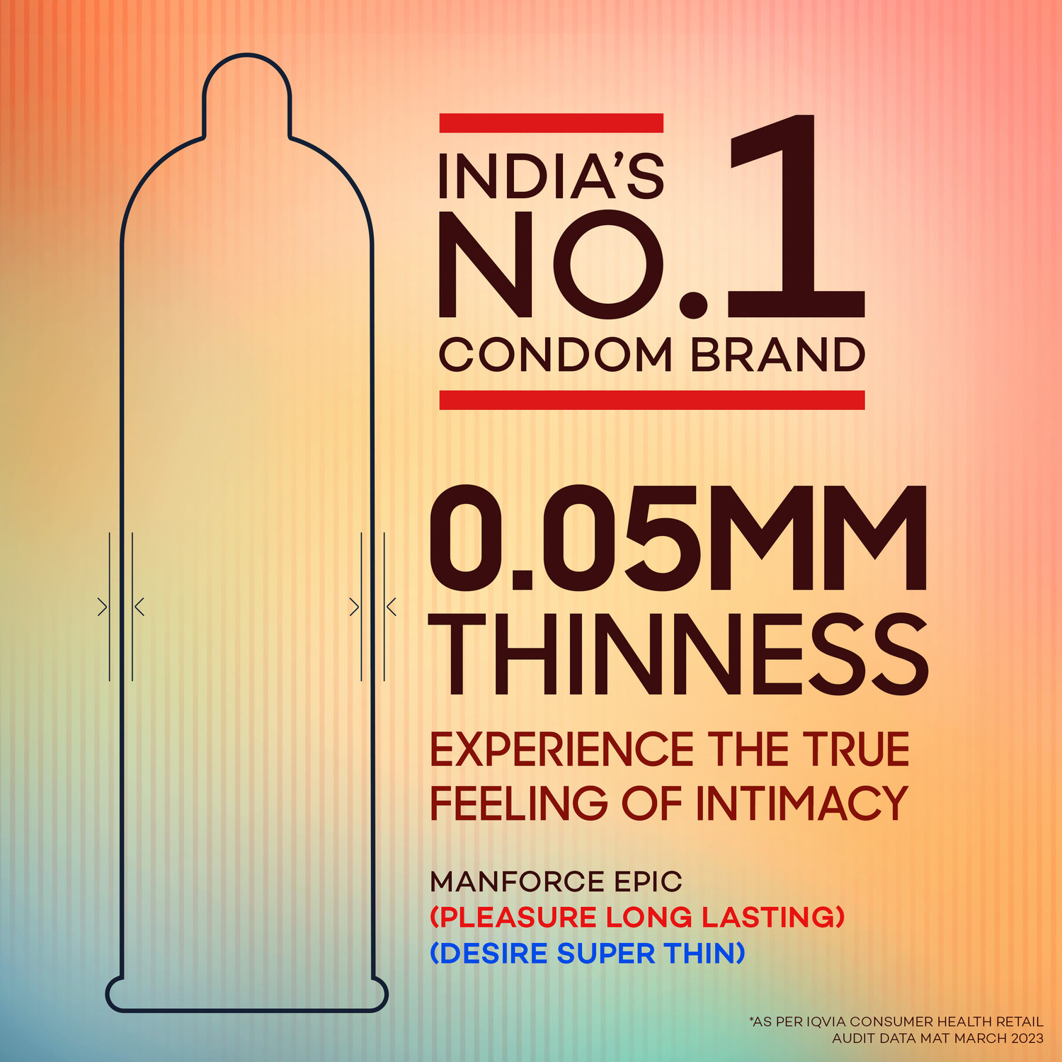Image of MANFORCE Epic Passion, Pleasure, Hot Dots, Desire Condom