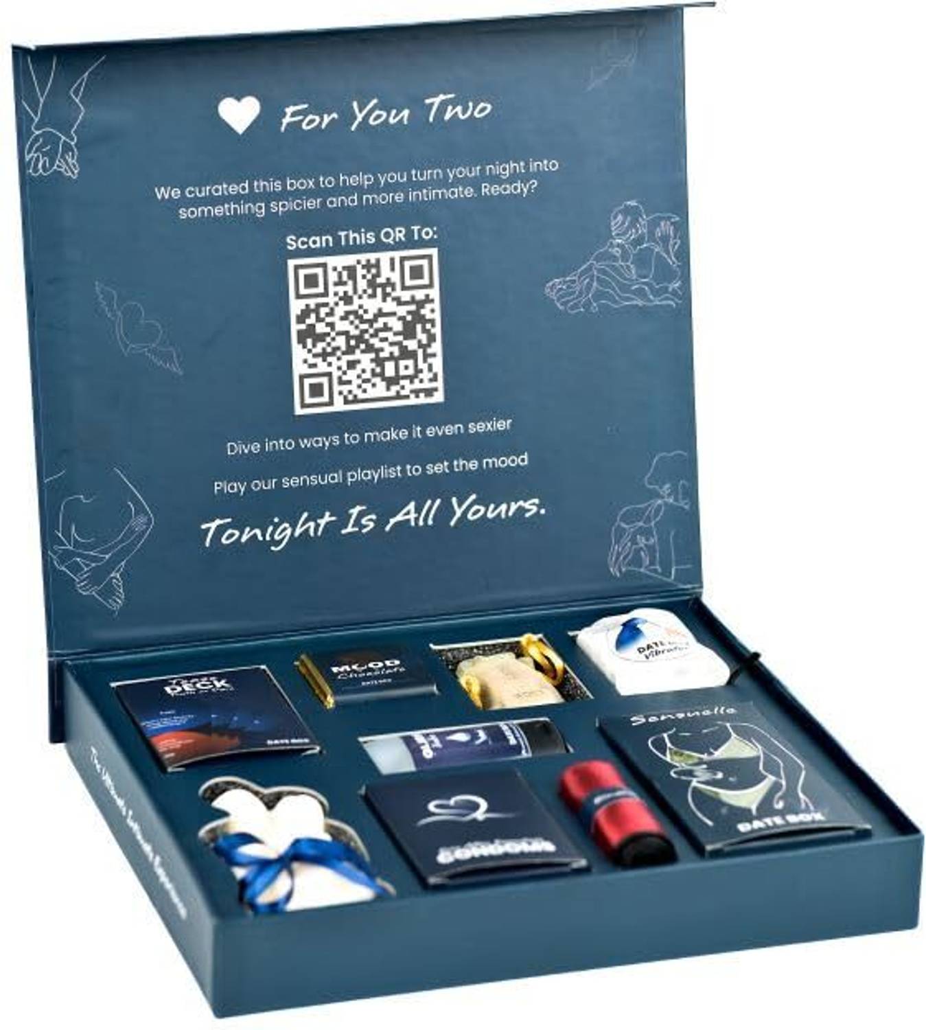 DATEBOX Romantic Gift Set for Couples Condom Price in India - Buy