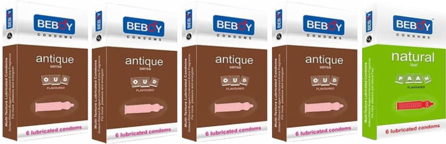 BEBOY 4 Oud & 1 Paan Condom