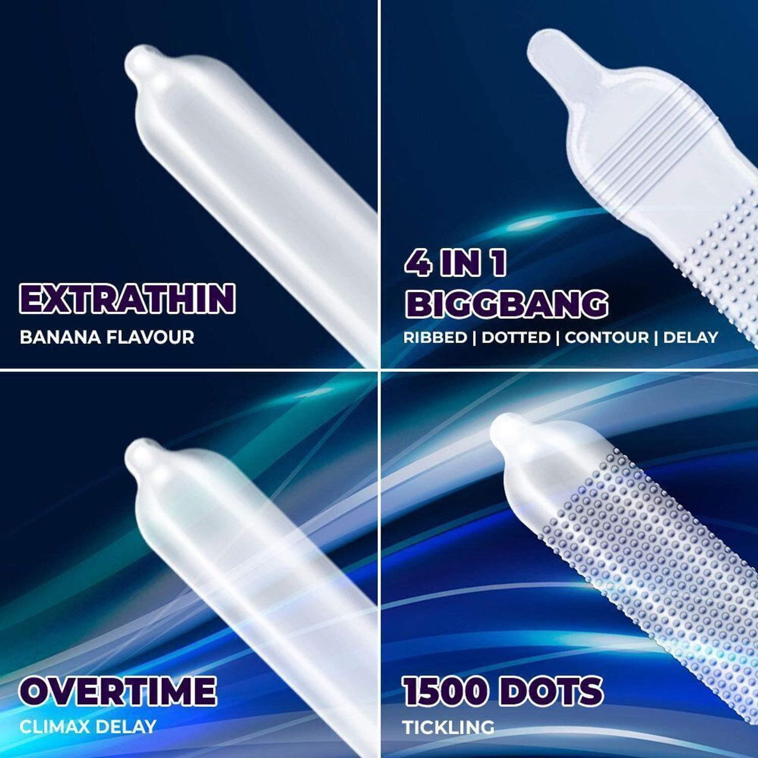Image of NottyBoy Multi Combo Honeymoon Pack Condom