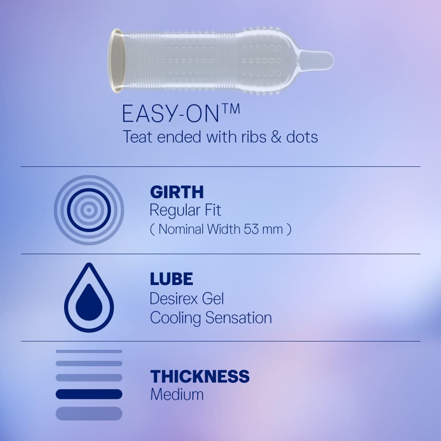 Image of DUREX Intense Condom Condom