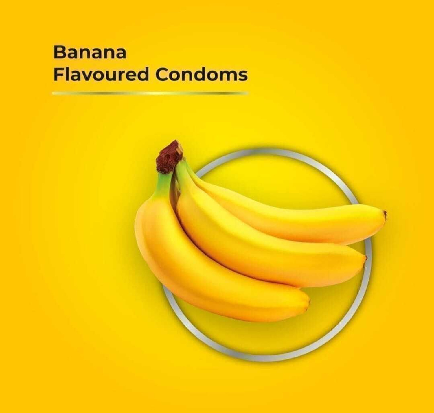 Image of SKORE Banana Flavour / 1500+ Dotted Condom