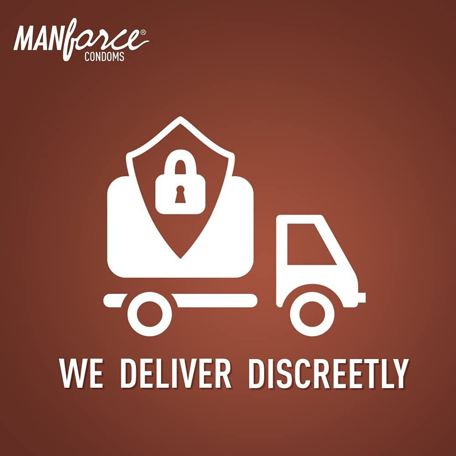 Image of MANFORCE Chocolate flavor condom - 10 Pieces x Pack of 2 Condom (Set of 2, 20 Sheets)