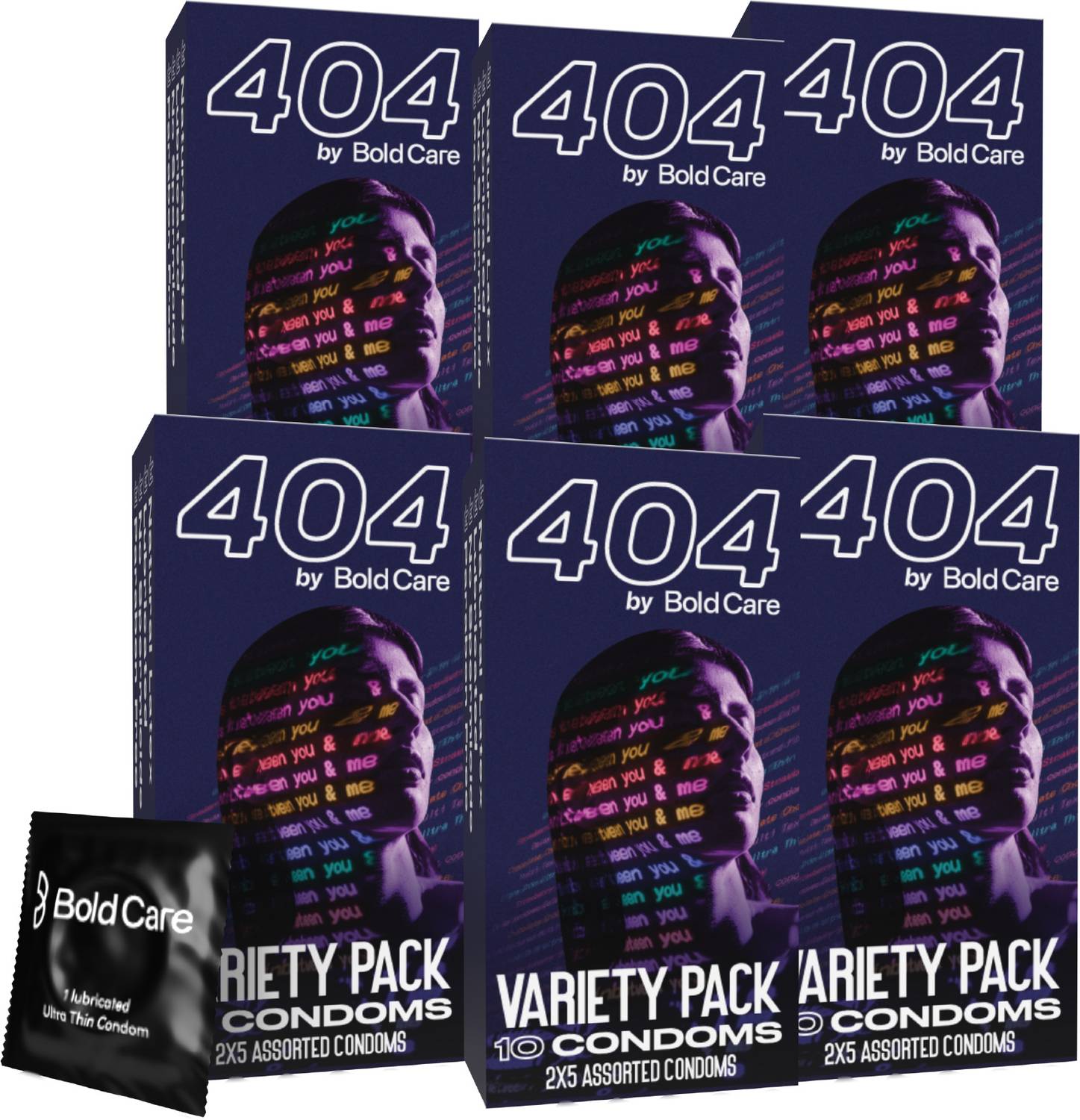 Bold Care 404 Variety Pack Condom Rs. 210 - Flipkart